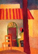 August Macke Turkisches Cafe (I) oil